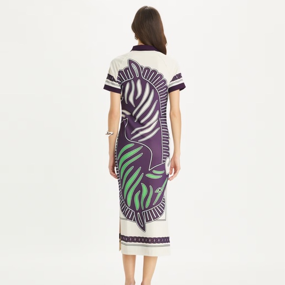 NWT Tory Burch polo mesh dress - Picture 3 of 6